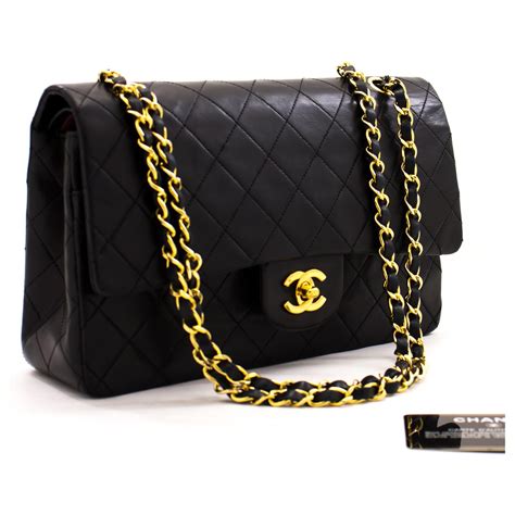 black Chanel bag